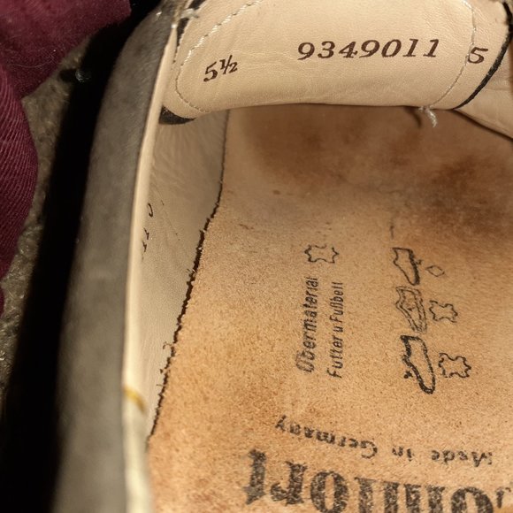 FINN COMFORT-Eureka-Brown Leather Brogue Wingtip Oxfords-5.5 UK-7.5 US-Excellent - Picture 8 of 8